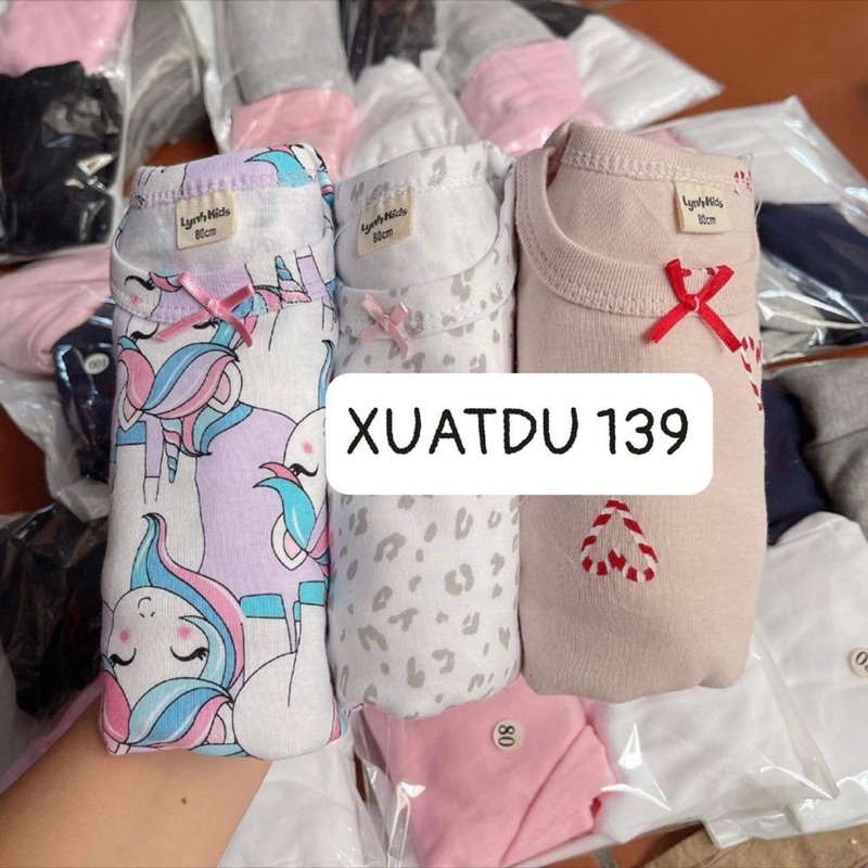 SET 3 BỘ XUẤT DƯ DÀI TAY CHO BÉ