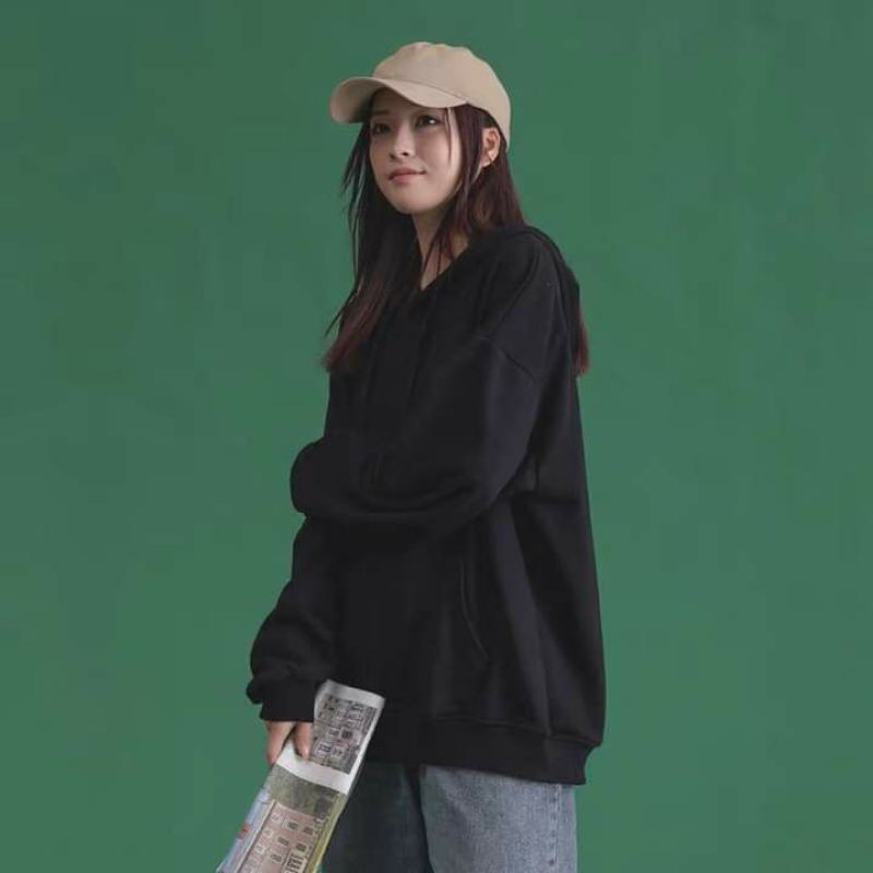 Hoodie trơn basic unisex