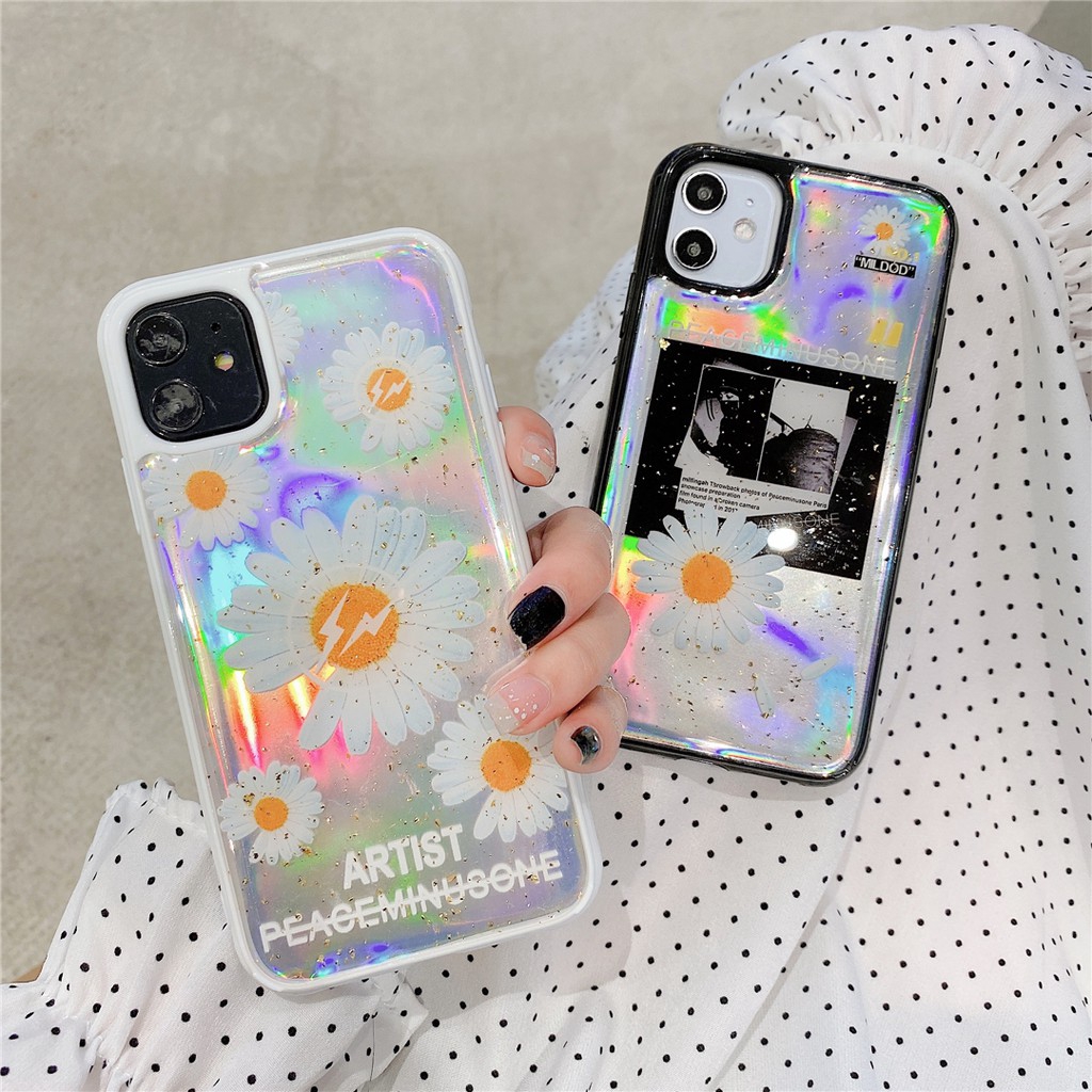 Soft Plastic Phone Cases Cute epoxy Laser G-Dragon Case suitable for iPhone11 PRO MAX 6/6s 7/8plus SE2 X/XS XR XSMAX