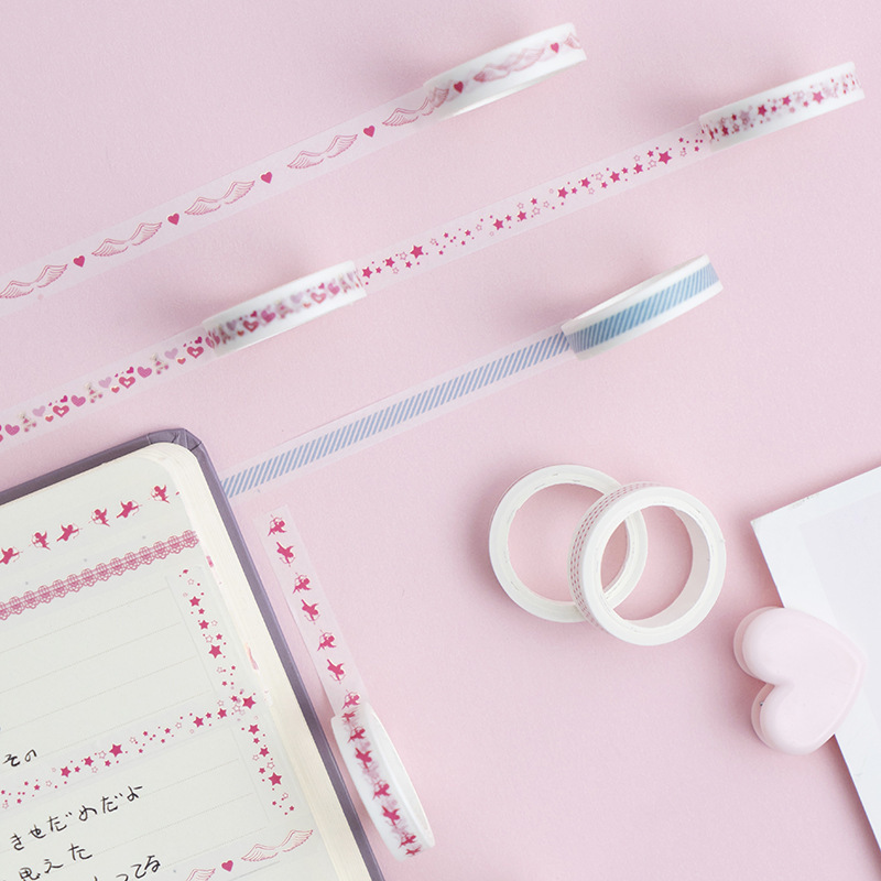 Bộ 10 Cuộn Băng Keo Nhiều Màu