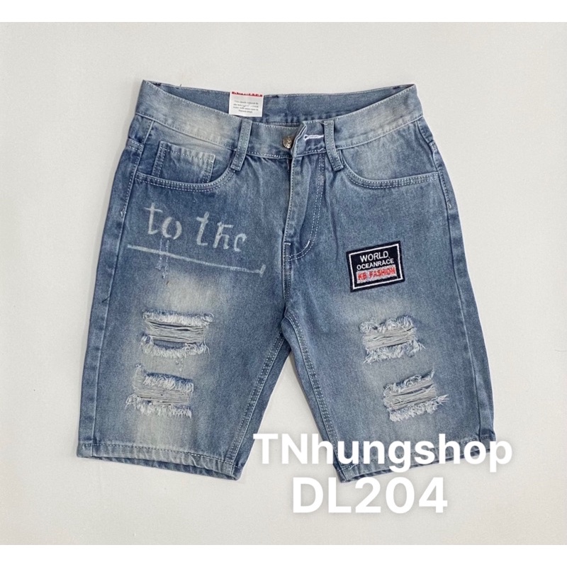 [tnhung] Sỉ quần jean lửng nam mã dl204