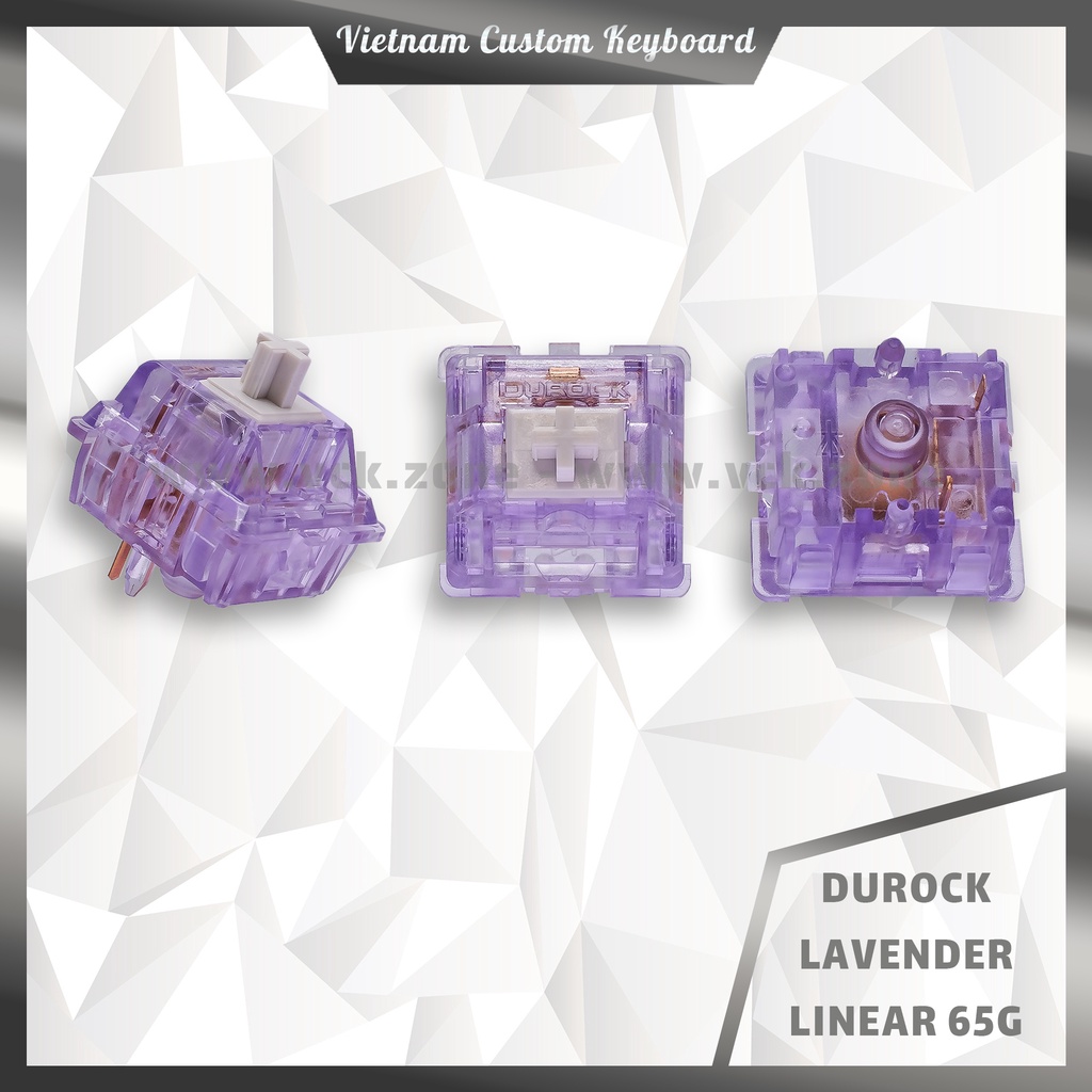 Durock Popular Switch | T1 Piano Lavender Silent Alpaca | Gateron Akko Cherry Jwick KTT | Dùng Cho Bàn Phím | VCK