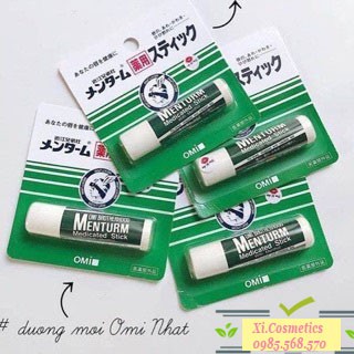 Son Dưỡng Môi OMI Brotherhood Menturm Medicated Lip Balm Stick (4g)