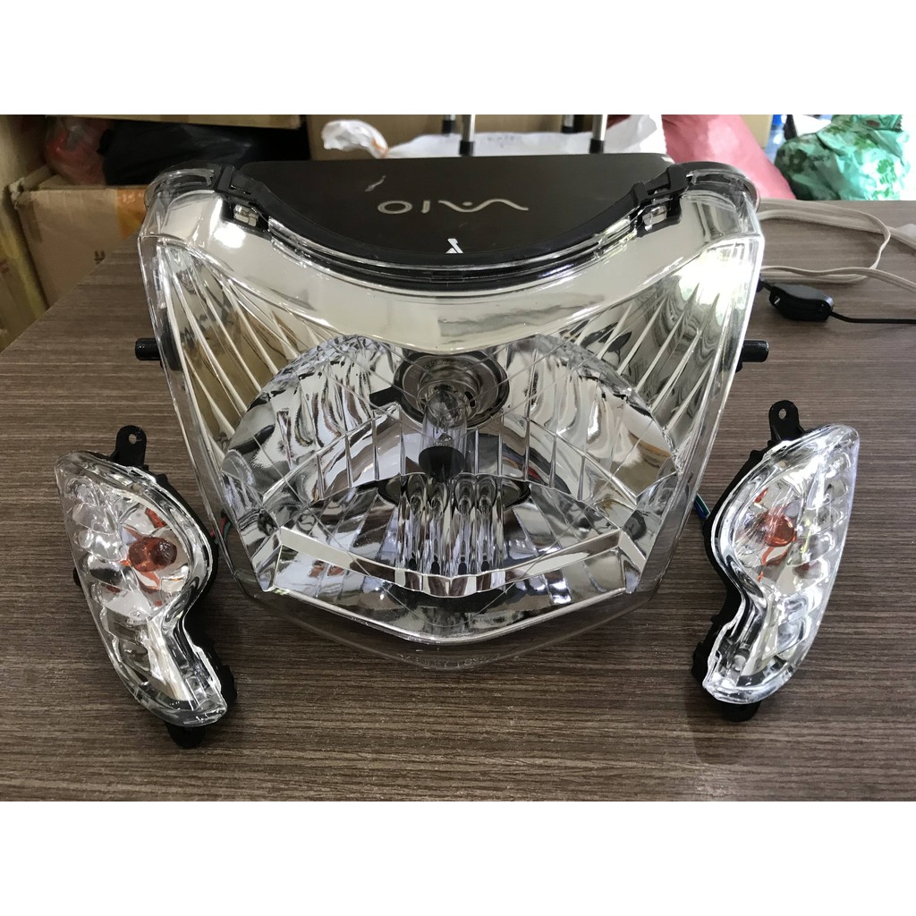 Combo Pha đèn Wave RS - RSX - Wave A - Wave Alpha 2 món + đuôi bóng