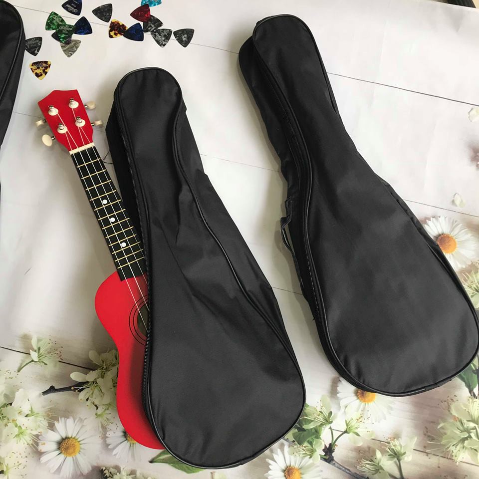 Bao dù ukulele soprano cao 55cm - chống nước có quay - tằng 1 pick