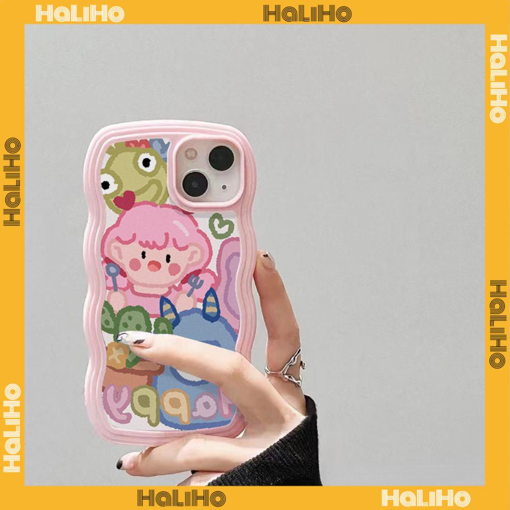 iPhone Case Candy Color Wave 2-in-1 Silicone Soft Case Airbag Shockproof Protection Camera Cartoon Cute Compatible For iPhone 11 Pro Max 13 Pro Max 12 Pro Max 7Plus xr XS Max