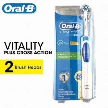 Bàn chải đánh răng điện Oral-B Vitality Plus 2 Đầu CrossAction