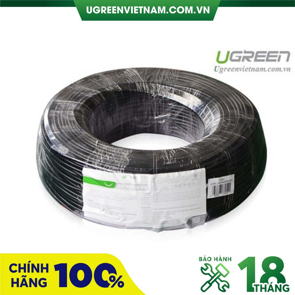 Cáp mạng UTP CAT6 dài 50m chính hãng Ugreen 11256 23AWG Cao cấp