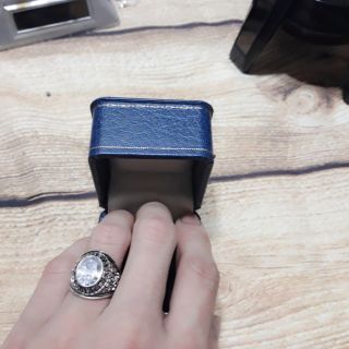Nhẫn mỹ bạc nam