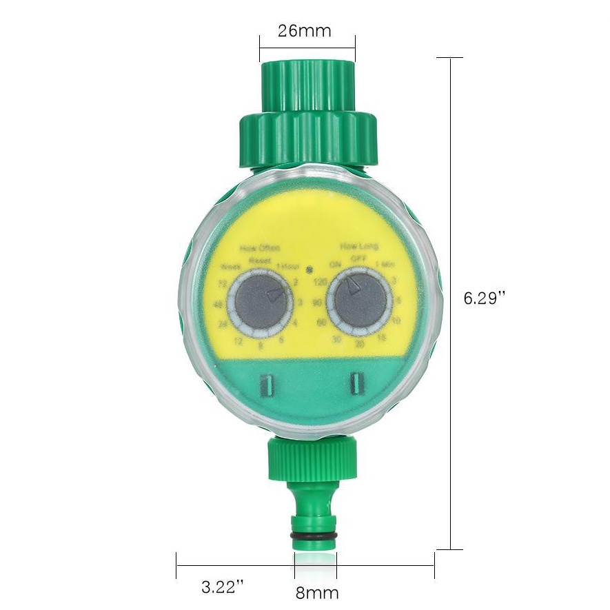 Đồng Hồ Hẹn Giờ Tưới Nước Tự Động, TẶNG 2 PIN AAA
