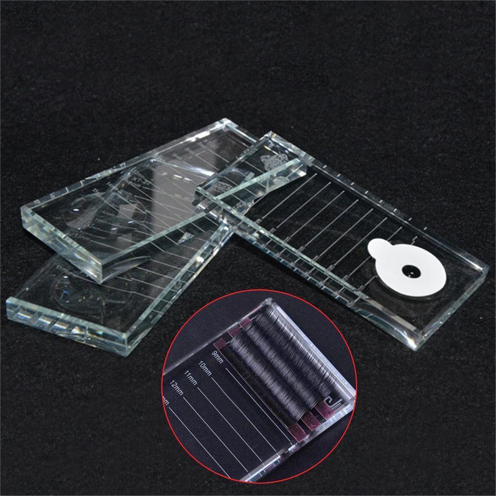 WATTLE Giá Đỡ Lông Mi Giả Bằng Thủy Tinh Tiện Dụng