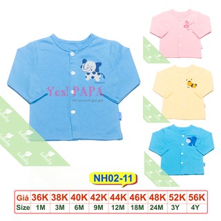 Áo cài giữa tay dài #lullaby #nh02-11