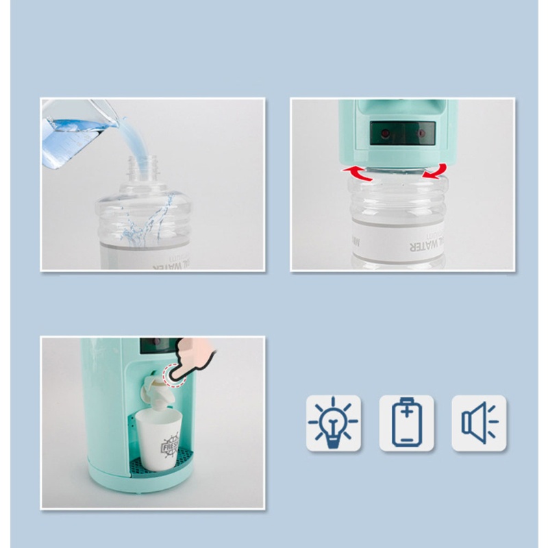 Bình đựng nước mini thiết kế đáng yêu để bàn tiện dụng cho văn phòng