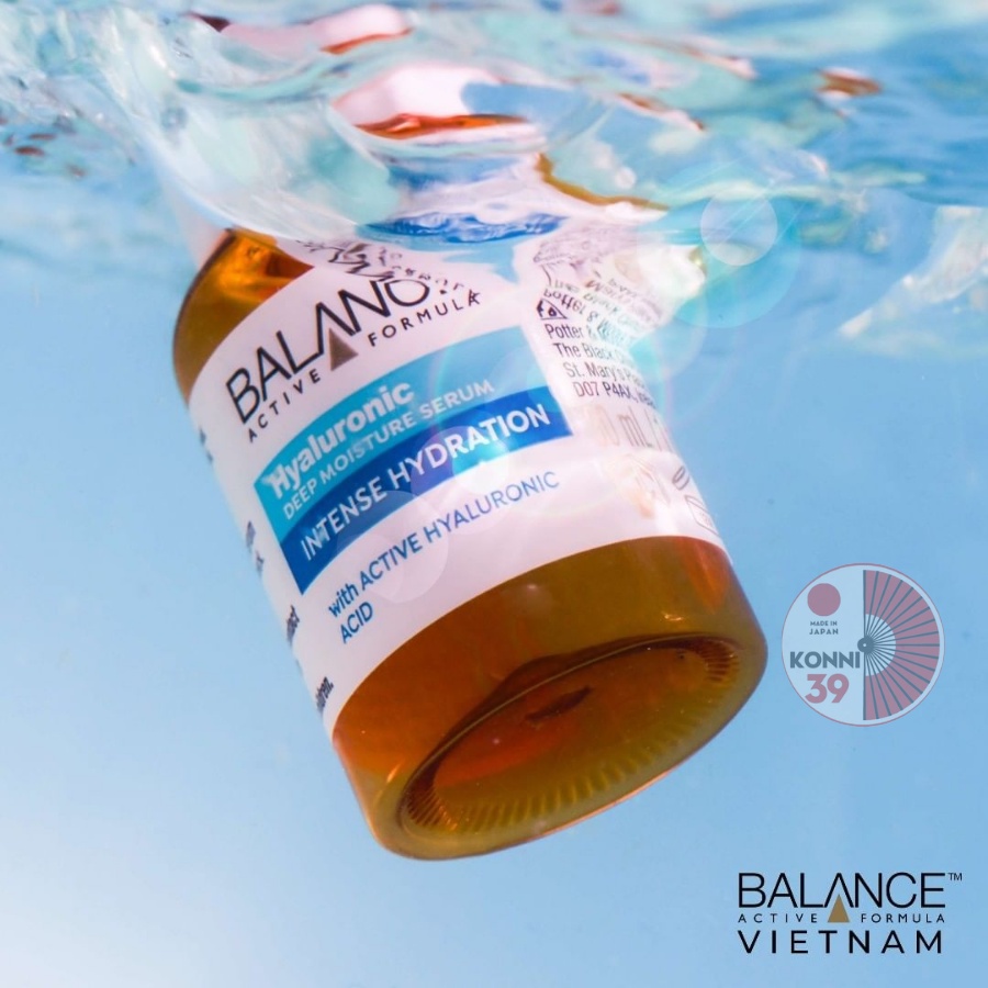 Serum tinh chất dưỡng da bổ sung nước Balance Active Skincare Hyaluronic Deep Moisture 30ml - Konni39