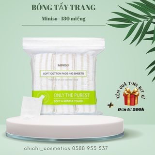 Bông Tẩy Trang Miniso 180 Miếng