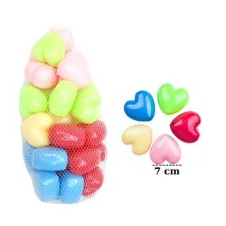 Túi lưới 30 banh trái tim ht125