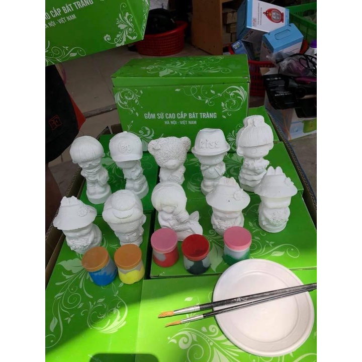 Bộ tô tượng-  Tặng 1bút- 6 màu