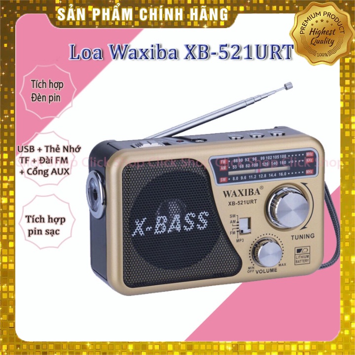 Đài Radio Waxiba XB 521URT