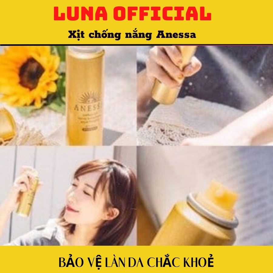 (Hot Sale !!!) Xịt Chống Nắng Dưỡng Da Anessa Perfect UV Sunscreen Skincare Spray SPF50+ PA++++ 60g