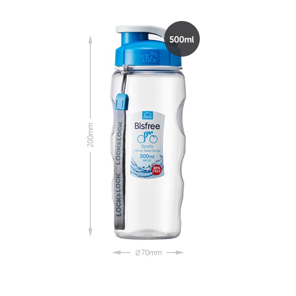 LOCK &amp; LOCK Bình Nước Thể Thao 500ml (Anf721B)