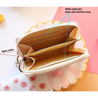 VÍ NỮ MINI IN HÌNH SIÊU CUTE SIÊU DỄ THƯƠNG