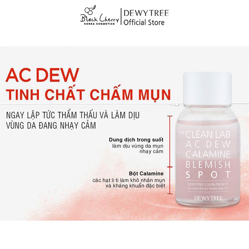 Chấm mụn Dewytree The Clean Lab AC DEW Calamine Blemish Spot 20ml | BigBuy360 - bigbuy360.vn