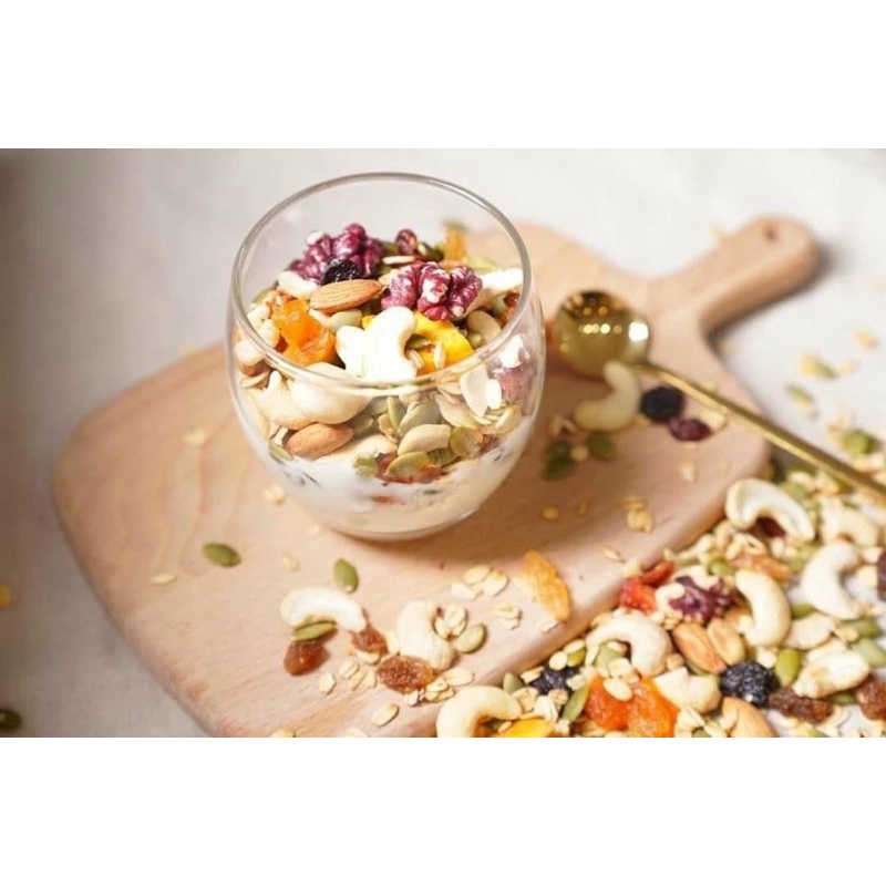 Ngũ cốc hạt Granola Navan dinh dưỡng lợi sữa Date mới nhất