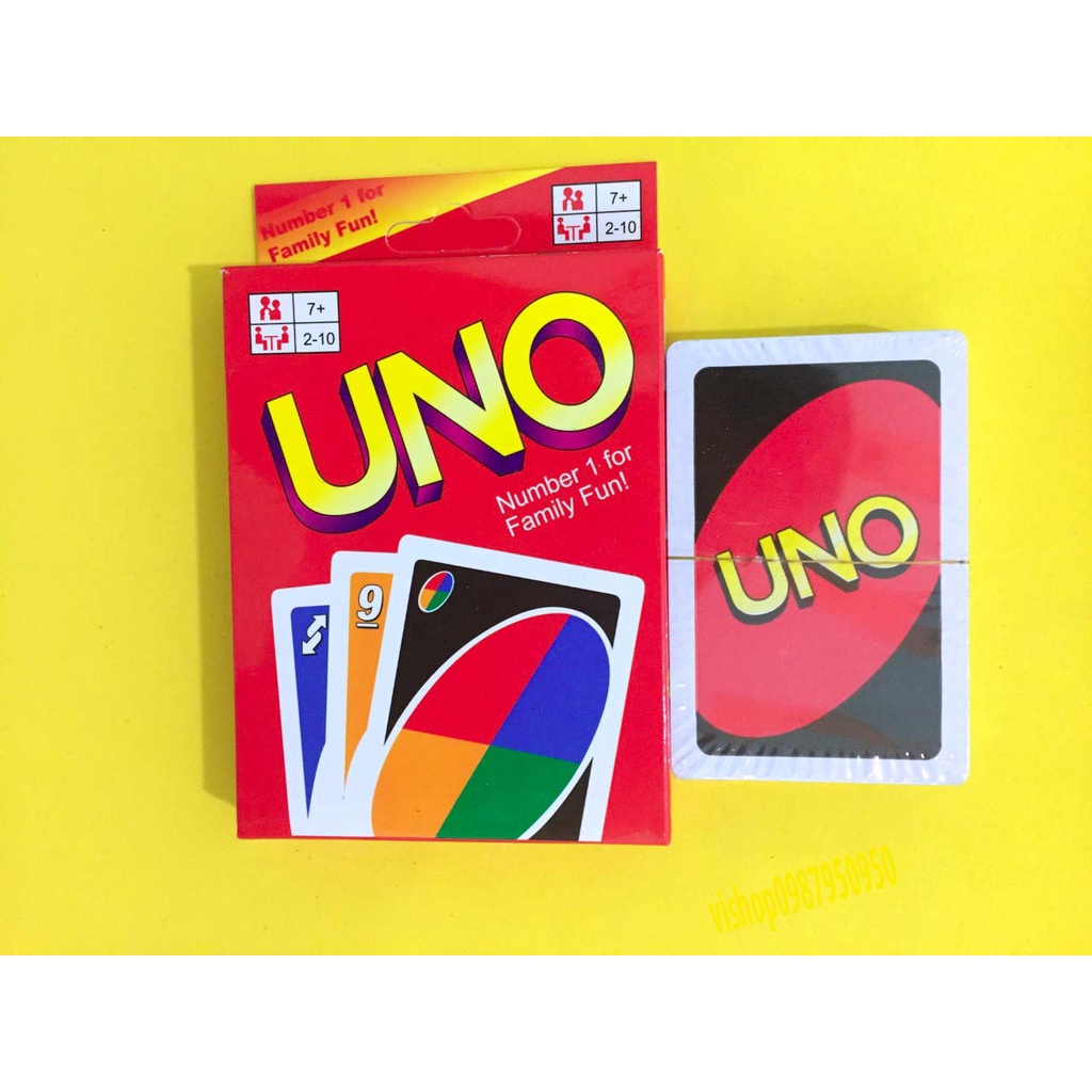 Bài UNO giấy 108 lá giá siêu rẻ Bài UNO cơ Bản 2 tệp bài