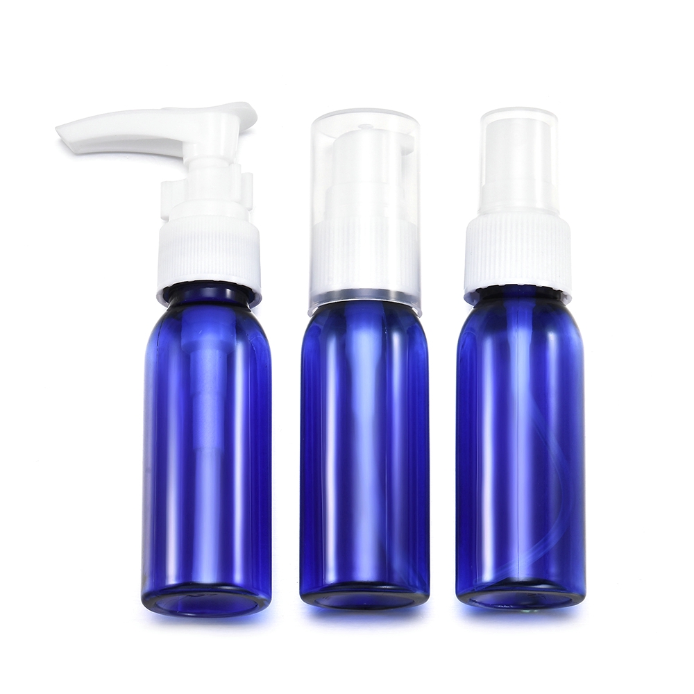 Bình Xịt Rỗng Màu Xanh Lam Đựng Mỹ Phẩm Tiện Dụng Khi Đi Du Lịch