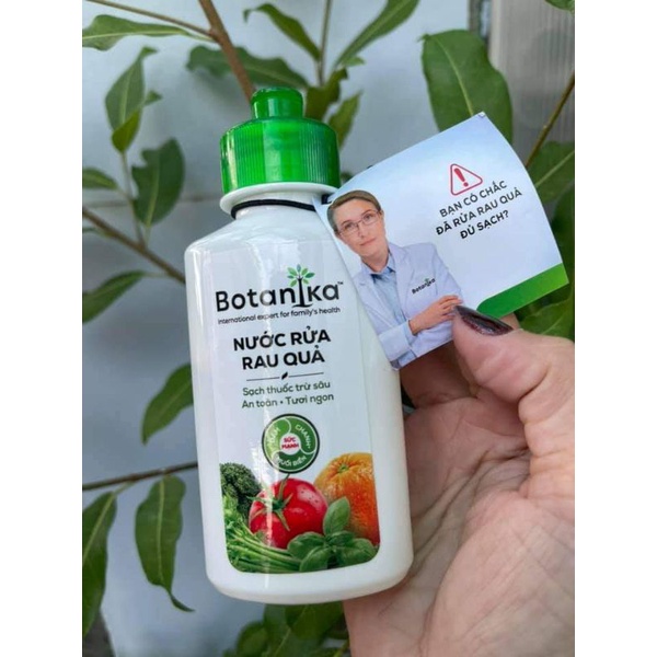 BOTANIKA NƯỚC RỬA RAU QUẢ 80ML..