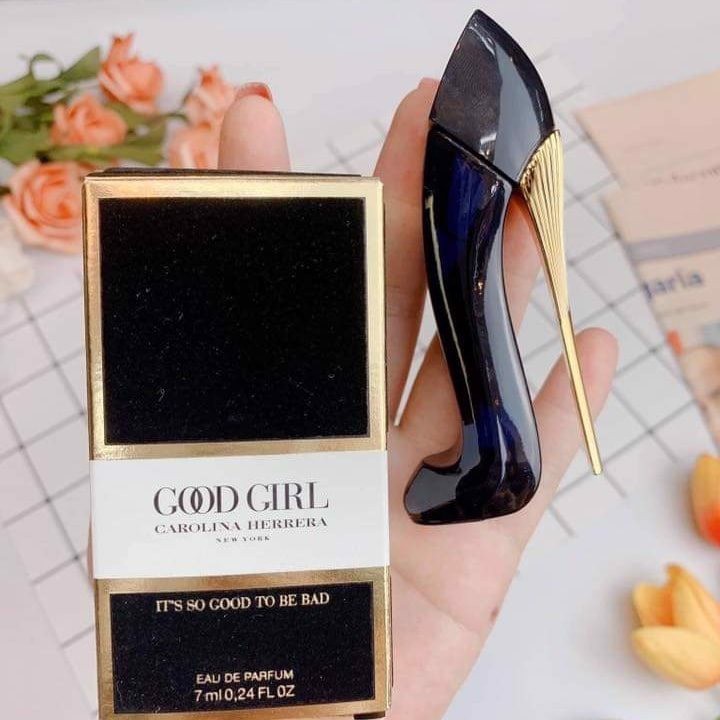 [ AUTH ] NƯỚC HOA GUỐC ĐEN Good Girl Carolina Herrera EDP 7ml