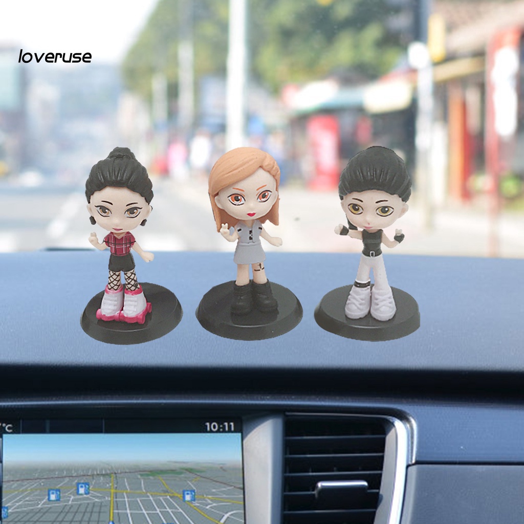 Set 8 Đồ trang trí Đồ Chơi Các Thành Viên Nhóm Nhạc Blackpink