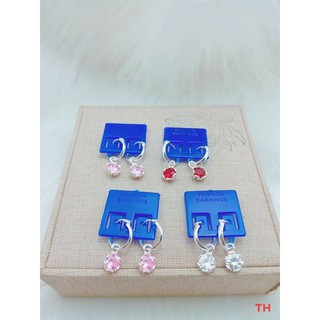 Bông tai trẻ em bạc ta