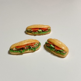 Mô hình đồ ăn đất sét nung Miniature Foods