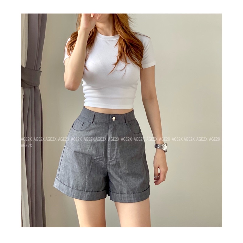 🌻Set Old School🌻Quần Ống Rộng Short & Áo Thun Phom Rộng