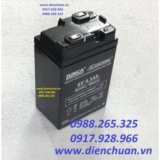 Ắc quy Sunca 6V 4.5ah RB645C/ RC645C / RB640CS
