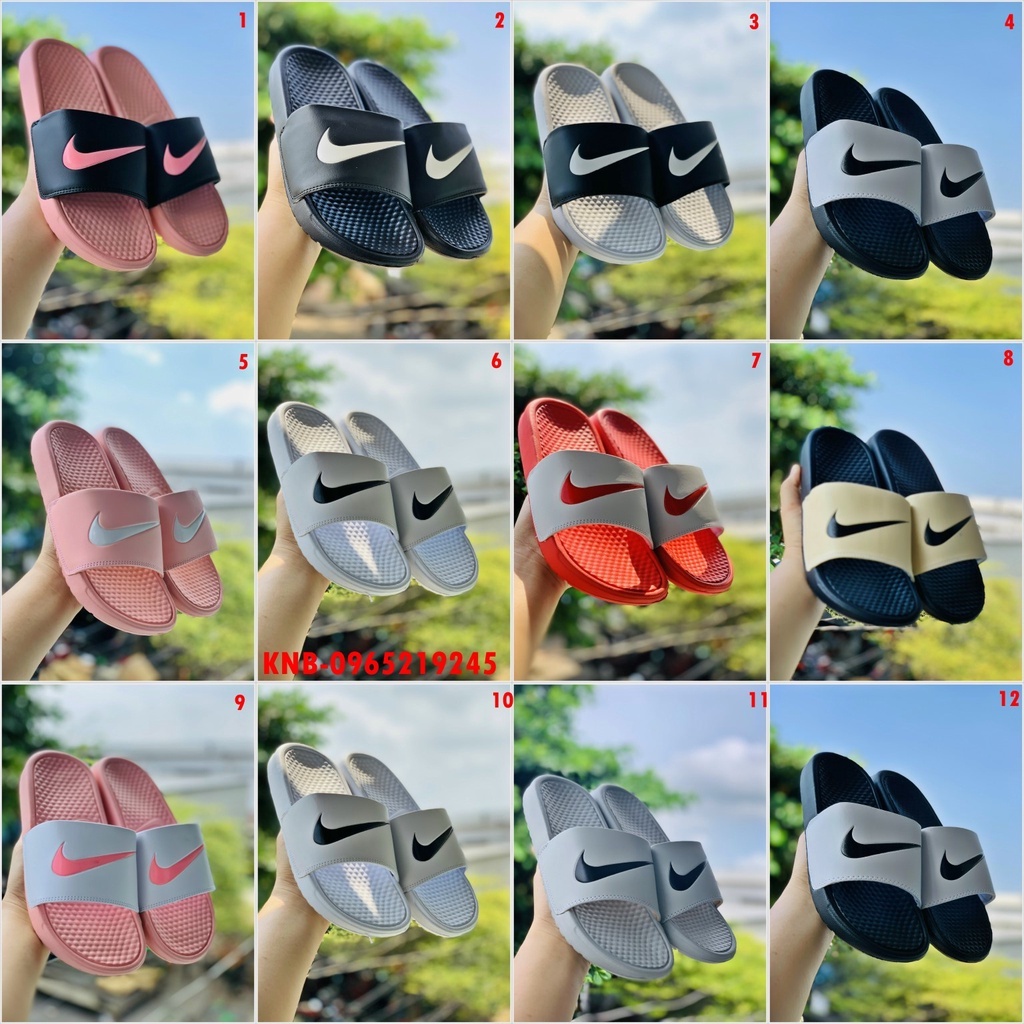 [ sale Sốc + Freeship]Dép nike,dép nike nam nữ,nike dép,dép quai ngang nam nữ unisex nike benassi nhiều màu