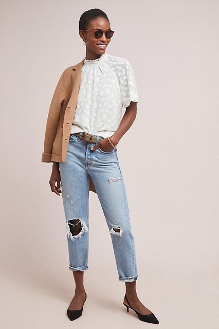 Áo voan hai lớp - hàng xuất UK - Size S M L XL