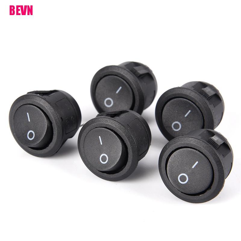 1 Công Tắc On-Off Spst 2-Pin Hình Tròn Chống Thấm Nước