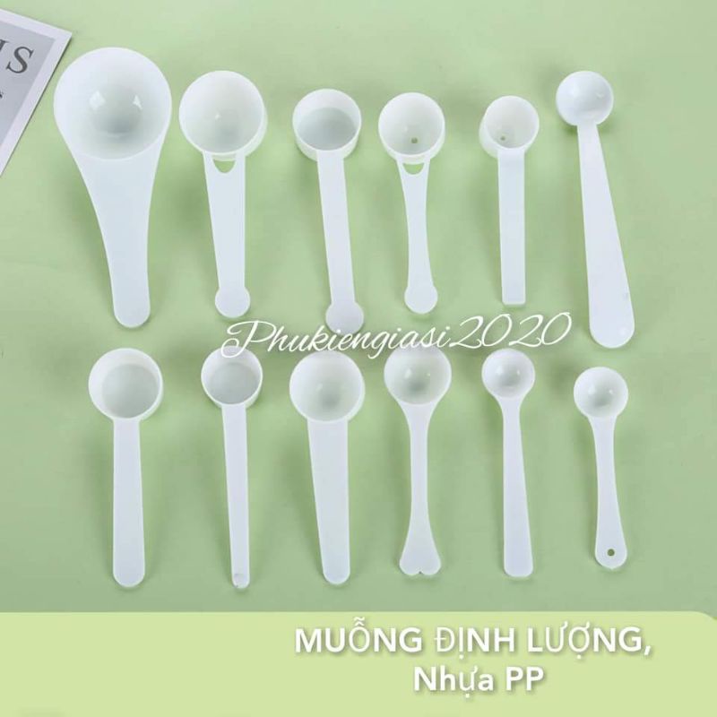 Muỗng Đong Định Lượng, Khi Làm Bánh, Múc Bột, Múc Kem Trong Spa (1 Cái)