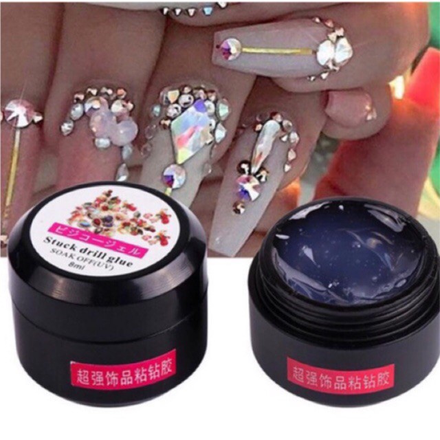 Gel đính đá nail siêu chắc , top gel đa năng ,phụ kiện nail giá rẻ