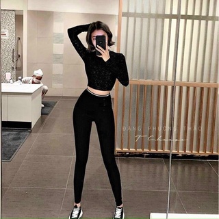 Quần Legging LV Cạp Cao Tôn Dáng