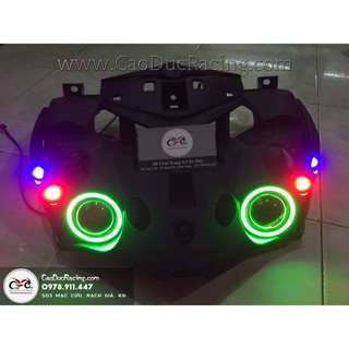 Sỉ mắt cú ex150 - mắt cú exciter 150 - màu xanh lá