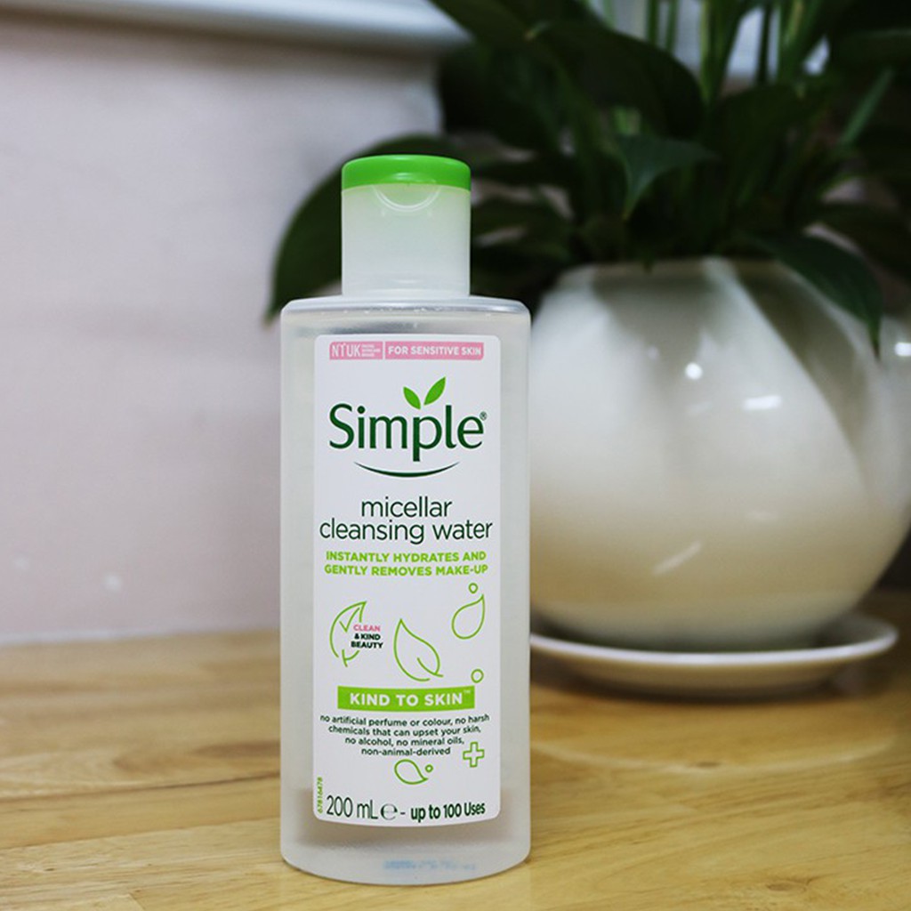 Nước Tẩy Trang Cho Da Nhạy Cảm Simple Kind To Skin