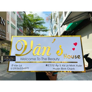 Bảng hiệu tên shop
