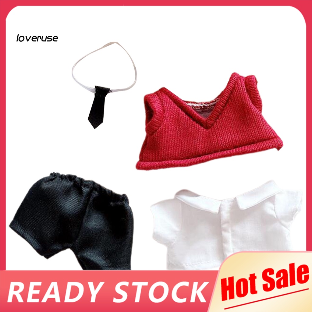 Búp Bê Mặc Áo Vest 20cm Dễ Thương