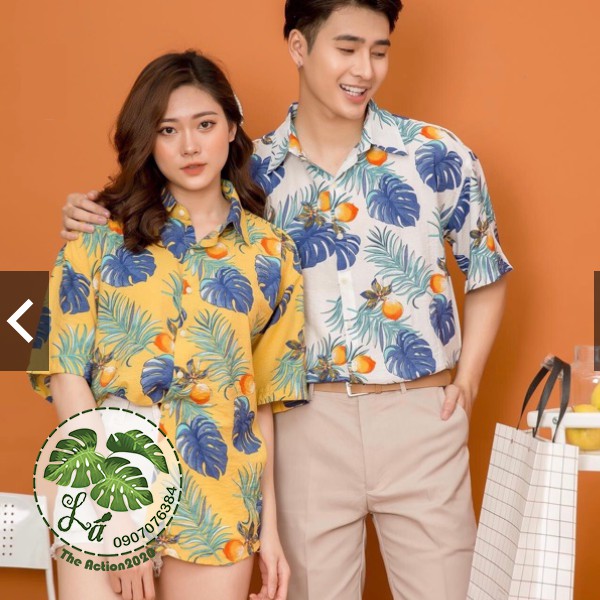 [GIÁ SỈ] Áo Sơ Mi Đi Biển  [THE ACTION ] - ( Quà Tặng)