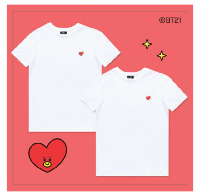 SET 2 ÁO THUN TAY NGẮN BT21 x HUNTINNERWEAR.