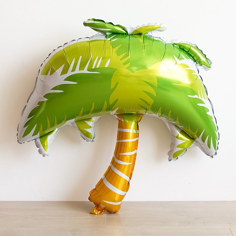1 Bong Bóng Hình Cây Cọ Trang Trí Tiệc Hawaii