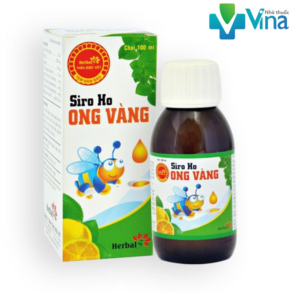 SIRO HO ONG VÀNG (CHAI 100ML)